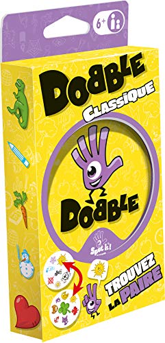 Dobble Classic (Edition 2021) - Asmodee - Gesellschaftsspiel - Kartenspiel - Beobachtungsspiel von Dobble