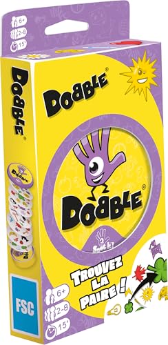 Dobble Classic (Edition 2021) - Asmodee - Gesellschaftsspiel - Kartenspiel - Beobachtungsspiel von Dobble