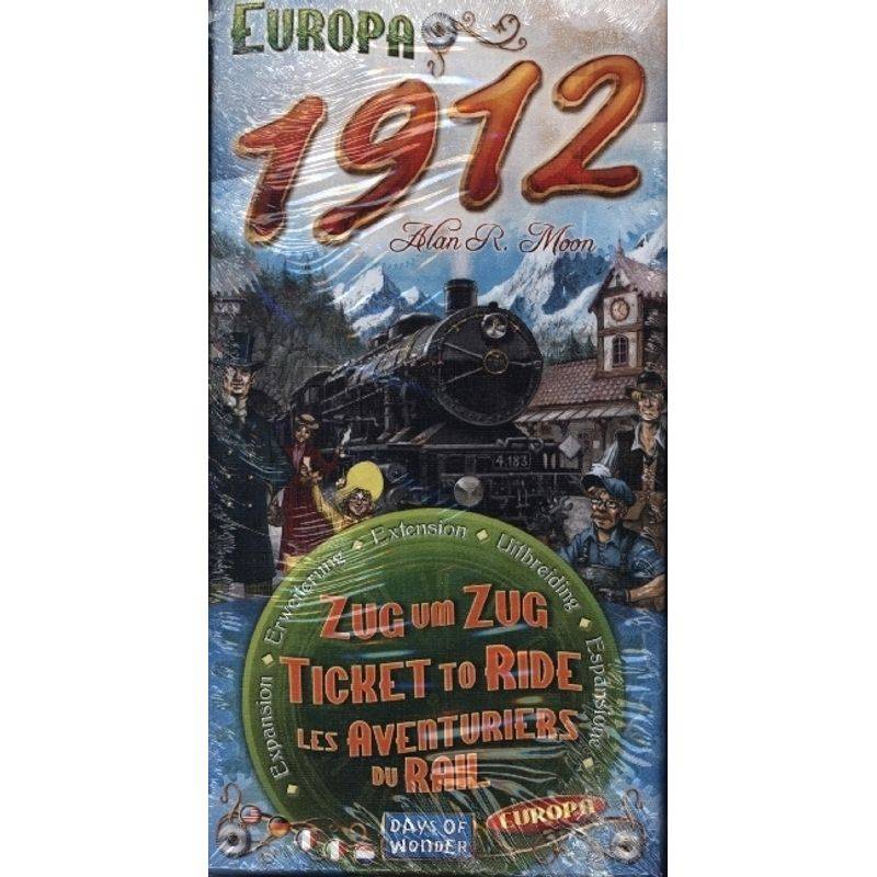 Zug um Zug - Europa 1912 (Spiel-Zubehör) von Zygomatic