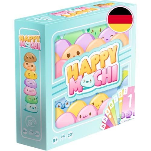 Zygomatic, Happy Mochi, Deutsch, Familienspiel, Kartenspiel, 2-6 Spieler, ab 8+ Jahren, 20 Minuten Zygomatic, Happy Mochi, Deutsch, Familienspiel, Kartenspiel, 2-6 Spieler, ab 8+ Jahren, 20 Minuten von Zygomatic