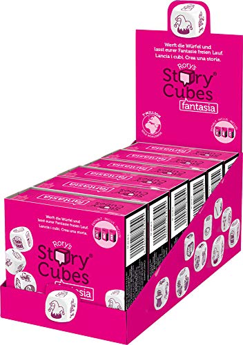 Zygomatic, Story Cubes – Fantasia, Familienspiel, Erzählspiel, 1-12 Spieler, Ab 6+ Jahren, 20+ Minuten, Deutsch von Zygomatic