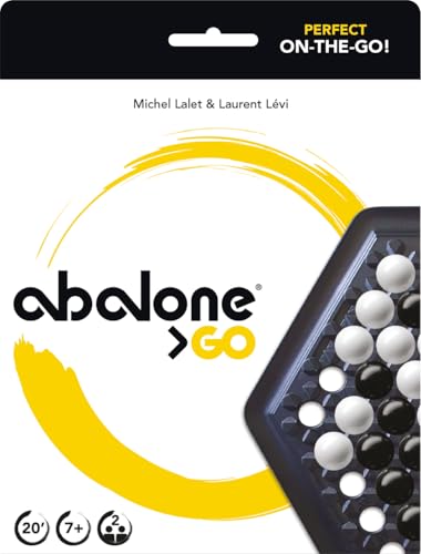 Zygomatic Abalone Go Brettspiel, ab 7 Jahren, für 2 Spieler, über 20 Minuten Spieldauer von Zygomatic