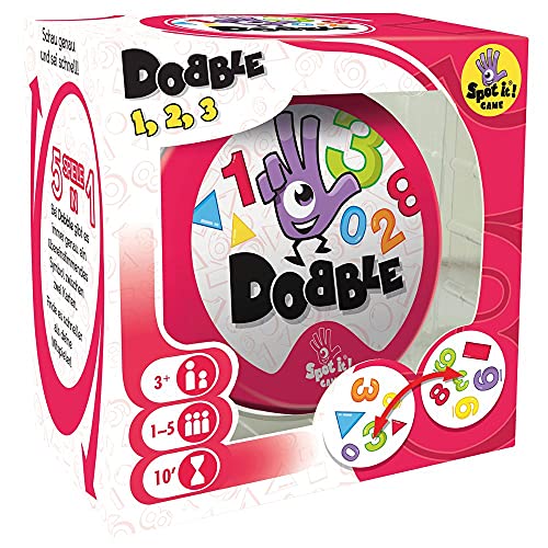 Zygomatic Asmodee Dobble 1, 2, 3 | Kinderspiel | Kartenspiel | 1-5 Spieler | Ab 3+ Jahren | 10+ Minuten | Deutsch Zygomatic Asmodee Dobble 1, 2, 3 | Kinderspiel | Kartenspiel | 1-5 Spieler | Ab 3+ Jahren | 10+ Minuten | Deutsch von Zygomatic