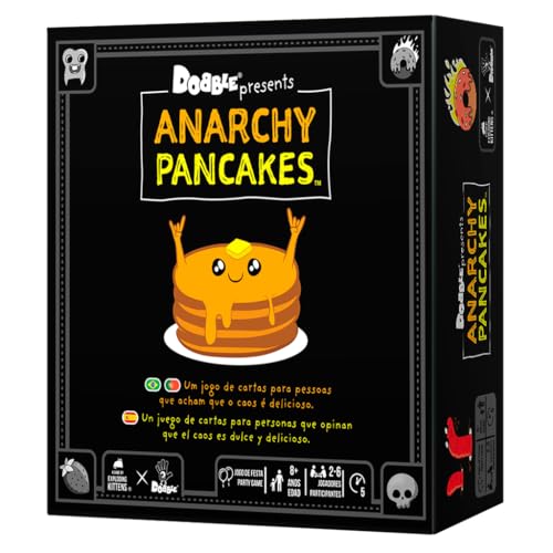 Zygomatic | Dobble Anarchy Pancake | Kartenspiel | Ab 7 Jahren | 2 bis 8 Spieler | 15 Minuten pro Spiel | Mehrsprachig (inklusive Spanisch) von Zygomatic