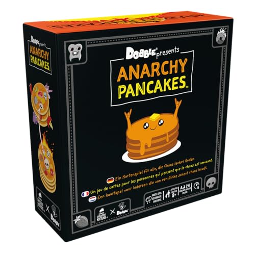 Zygomatic, Dobble Anarchy Pancakes, Partyspiel, Kartenspiel, 2-6 Spieler, Ab 8+ Jahren, 5 Minuten, Deutsch, Mehrsprachig Zygomatic, Dobble Anarchy Pancakes, Partyspiel, Kartenspiel, 2-6 Spieler, Ab 8+ Jahren, 5 Minuten, Deutsch, Mehrsprachig von Asmodee