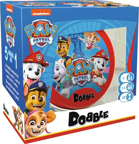 Zygomatic Dobble Paw Patrol - Spiel in Spanisch - Exklusiv bei Amazon, 4 Jahre+ - Spanische Sprache von Zygomatic