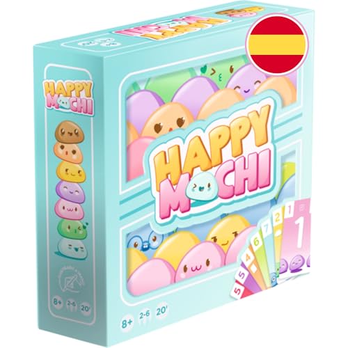 Zygomatic Happy Mochi – Spanisch – Affenkartenspiel zum Spielen mit der ganzen Familie, handillustriertes Spiel mit Kawaii-Design, ab 8 Jahren, für 2 bis 6 Spieler, 20 Minuten Zygomatic Happy Mochi – Spanisch – Affenkartenspiel zum Spielen mit der ganzen Familie, handillustriertes Spiel mit Kawaii-Design, ab 8 Jahren, für 2 bis 6 Spieler, 20 Minuten von Zygomatic