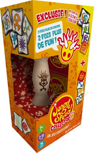 Zygomatic Jungle Speed Collector, Kartenspiel, ab 7 Jahren, für 2–10 Spieler, über 15 Minuten Spieldauer von Zygomatic