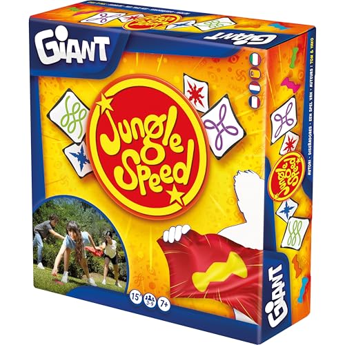 Zyogmatic – Jungle Speed Giant – Spanisch – Brettspiele – Kartenspiel für drinnen und draußen – Beobachtung und Geschwindigkeit – Erwachsene und Kinder ab 7 Jahren – 3 bis 9 Spieler – 15 Minuten Zyogmatic – Jungle Speed Giant – Spanisch – Brettspiele – Kartenspiel für drinnen und draußen – Beobachtung und Geschwindigkeit – Erwachsene und Kinder ab 7 Jahren – 3 bis 9 Spieler – 15 Minuten von Zygomatic