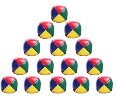 Zyluniy 15 Stück Kinder Jonglierbälle Set, 5cm Langlebige jonglierset, Wiederverwendbar Weiche Bunte Jonglierbälle Langlebig, Ideal für Kinder und Anfänger Zyluniy 15 Stück Kinder Jonglierbälle Set, 5cm Langlebige jonglierset, Wiederverwendbar Weiche Bunte Jonglierbälle Langlebig, Ideal für Kinder und Anfänger von Zyluniy