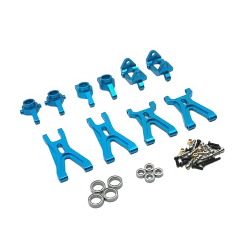 Zymoplas 1 stücke 1/18 Aluminium Legierung Upgrade Metall Teile Kit Für A949 Auf Straße Fahrzeuge Gehärtetes Metall RC Auto Zubehör ersatz Teile, Blau von Zymoplas