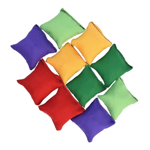 Zymoplas 10 stücke Cornhole Taschen Sicherheit Toss Game Prop Outdoor Schule Werfen Spielzeug Sandsack Spielzeug Interaktion Spielen Zubehör Zymoplas 10 stücke Cornhole Taschen Sicherheit Toss Game Prop Outdoor Schule Werfen Spielzeug Sandsack Spielzeug Interaktion Spielen Zubehör von Zymoplas