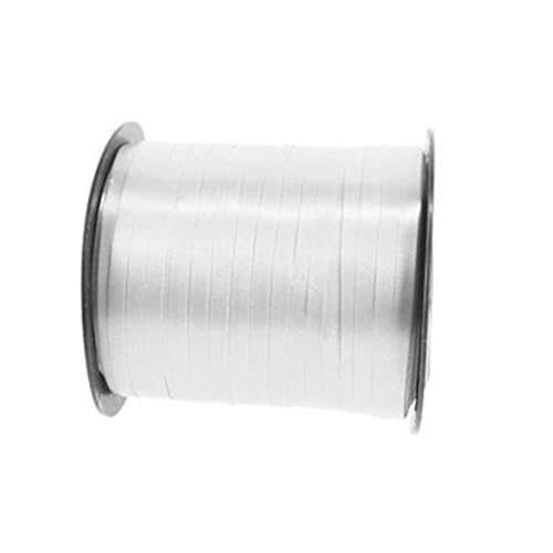 Zymoplas 250 Yards Ballon Curling Band Verpackungs Kunststoff Spule Gurt Kunst dekorative Weihnachtsfeier Dekor Schnur Basteln, Weiß Zymoplas 250 Yards Ballon Curling Band Verpackungs Kunststoff Spule Gurt Kunst dekorative Weihnachtsfeier Dekor Schnur Basteln, Weiß von Zymoplas