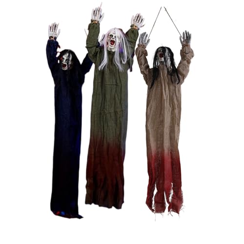 Zymoplas 3 teile/satz Halloween Outdoor Dekorationen Set Von Hängenden Geister Spooky Skelette Für Hof Baum Veranda Garten Party Zymoplas 3 teile/satz Halloween Outdoor Dekorationen Set Von Hängenden Geister Spooky Skelette Für Hof Baum Veranda Garten Party von Zymoplas