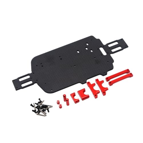 Zymoplas Chassis Für A949 Aluminiumlegierung On Road Fahrzeuge Zuverlässig 1 stücke RC Auto Zubehör Ersatzteile RC Upgrade Teil, Rot Zymoplas Chassis Für A949 Aluminiumlegierung On Road Fahrzeuge Zuverlässig 1 stücke RC Auto Zubehör Ersatzteile RC Upgrade Teil, Rot von Zymoplas