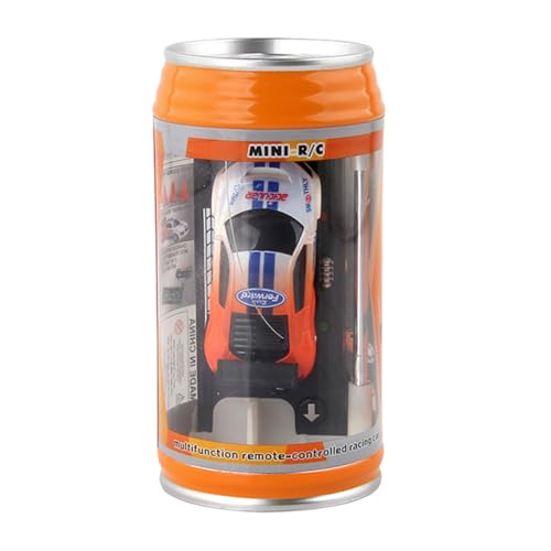 Zymoplas Ferngesteuertes Auto, buntes Autospielzeug, drinnen, draußen, Garten, Hinterhof, Spielzeug, Geburtstag, Festival, Geschenke, Orange von Zymoplas