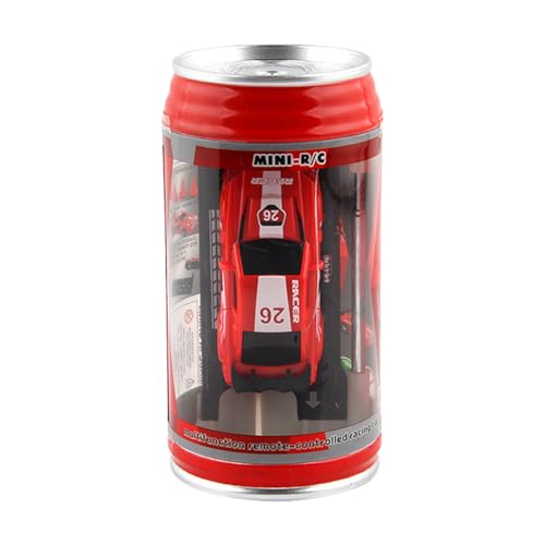 Zymoplas Ferngesteuertes Auto, buntes Autospielzeug, drinnen, draußen, Garten, Hinterhof, Spielzeug, Geburtstag, Festival, Geschenke, Rot von Zymoplas