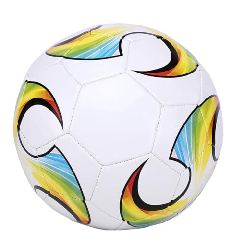 Zymoplas Klassische und einzigartige Fußball Übungsbälle der Größe 5 für den Spielplatz im Fitnessstudio, PU, Premium PU in professioneller Größe von Zymoplas