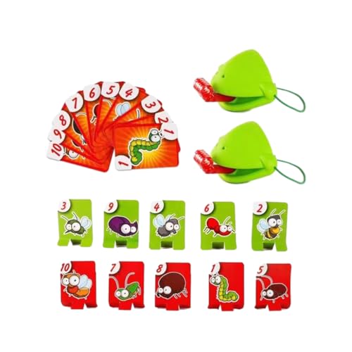 Zymoplas Lustiges und lehrreiches Frosch Zungenklebespiel, Familienbindung, Kunststoff Eltern Kind Wettbewerb, interaktives Spielzeug Zymoplas Lustiges und lehrreiches Frosch Zungenklebespiel, Familienbindung, Kunststoff Eltern Kind Wettbewerb, interaktives Spielzeug von Zymoplas