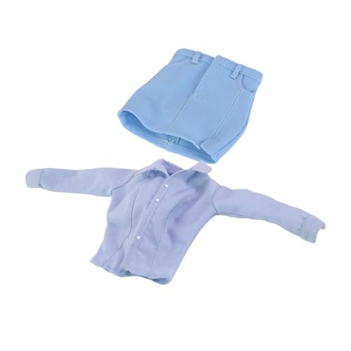 Zymoplas Modische Soldatenkleidung im Maßstab 1:6, für 12 Soldaten-Figuren, Blau, 10 cm von Zymoplas