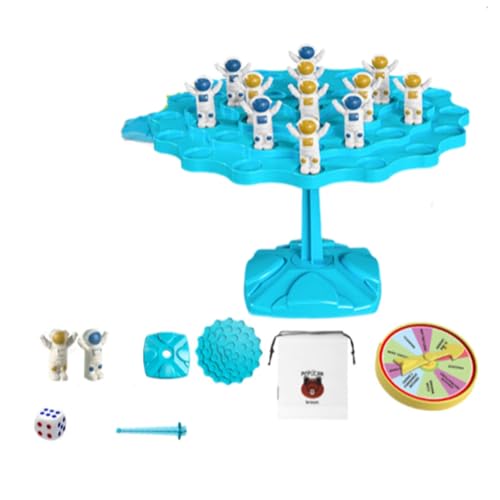 Zymoplas Mystery Brettspiel für Kinder fördert die Eltern Kind Interaktion und Konzentration. TPR Space Balance Tree Stacking Music, Astronaut von Zymoplas