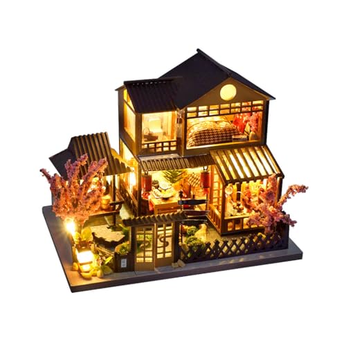 Zymoplas Puppenhaus aus Holz mit Möbeln und LED Licht, integrierter Komponente, innovativer, einfach zu installierender, innovativer Raum Zymoplas Puppenhaus aus Holz mit Möbeln und LED Licht, integrierter Komponente, innovativer, einfach zu installierender, innovativer Raum von Zymoplas