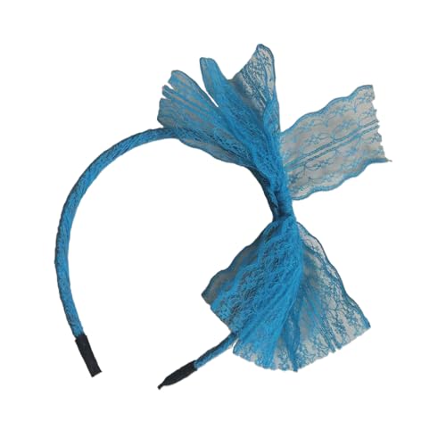 Zymoplas Spitze Schleife Stirnband Retro Vintage Haarband Kostüm Clip on Elegante Dekorationen Weihnachten Mutter Weiblich Teenager Mädchen, Geben Sie 10 ein von Zymoplas