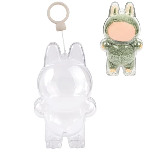 Zyren Transparente Schutzhülle für Ladudu 1.Generation,Puppen Schutzhülle für Ladudu Case,Protective Transparente PVC-Tasche für Doll, Umfassender Schutz von Zyren