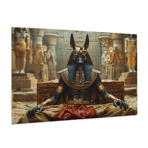 Ägypten Puzzle 2000 Teile Erwachsene Puzzle Pharao Muster Design mit Geschenkbox-Verpackung als Geschenk für Frauen, Anspruchsvolle Familienaktivität für Anfänger, Zimmer Deko 99 x 70 cm -1122y Ägypten Puzzle 2000 Teile Erwachsene Puzzle Pharao Muster Design mit Geschenkbox-Verpackung als Geschenk für Frauen, Anspruchsvolle Familienaktivität für Anfänger, Zimmer Deko 99 x 70 cm -1122y von Zyupwjyy