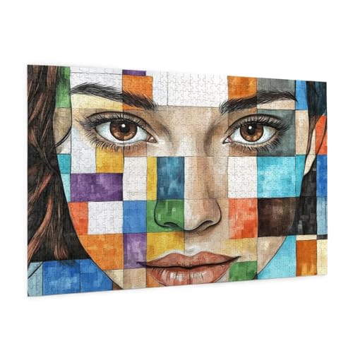 Abstrakt Puzzle 2000 Teile Erwachsene Puzzle Mädchen Muster Design mit Geschenkbox-Verpackung als Geschenk für Frauen, Anspruchsvolle Familienaktivität für Anfänger, Zimmer Deko 99 x 70 cm -52y Abstrakt Puzzle 2000 Teile Erwachsene Puzzle Mädchen Muster Design mit Geschenkbox-Verpackung als Geschenk für Frauen, Anspruchsvolle Familienaktivität für Anfänger, Zimmer Deko 99 x 70 cm -52y von Zyupwjyy