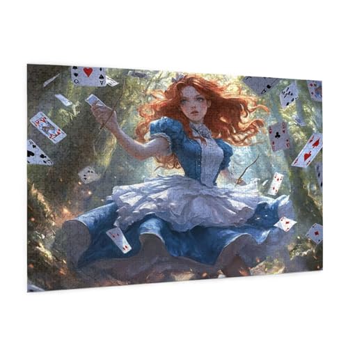 Anime Puzzle 1000 Teile Erwachsene Puzzle Mädchen Muster Design mit Geschenkbox-Verpackung als Geschenk für Frauen, Anspruchsvolle Familienaktivität für Anfänger, Zimmer Deko 75 x 50 cm -1279y Anime Puzzle 1000 Teile Erwachsene Puzzle Mädchen Muster Design mit Geschenkbox-Verpackung als Geschenk für Frauen, Anspruchsvolle Familienaktivität für Anfänger, Zimmer Deko 75 x 50 cm -1279y von Zyupwjyy
