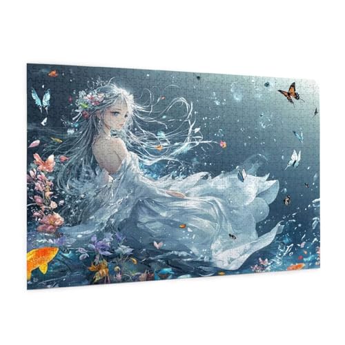 Anime Puzzle 1000 Teile Erwachsene Puzzle Mädchen Muster Design mit Geschenkbox-Verpackung als Geschenk für Frauen, Anspruchsvolle Familienaktivität für Anfänger, Zimmer Deko 75 x 50 cm -1289y Anime Puzzle 1000 Teile Erwachsene Puzzle Mädchen Muster Design mit Geschenkbox-Verpackung als Geschenk für Frauen, Anspruchsvolle Familienaktivität für Anfänger, Zimmer Deko 75 x 50 cm -1289y von Zyupwjyy