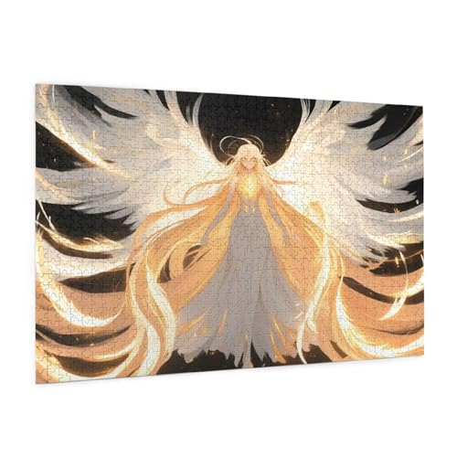 Anime Puzzle 2000 Teile Erwachsene Puzzle Engel Muster Design mit Geschenkbox-Verpackung als Geschenk für Frauen, Anspruchsvolle Familienaktivität für Anfänger, Zimmer Deko 99 x 70 cm -1298y Anime Puzzle 2000 Teile Erwachsene Puzzle Engel Muster Design mit Geschenkbox-Verpackung als Geschenk für Frauen, Anspruchsvolle Familienaktivität für Anfänger, Zimmer Deko 99 x 70 cm -1298y von Zyupwjyy