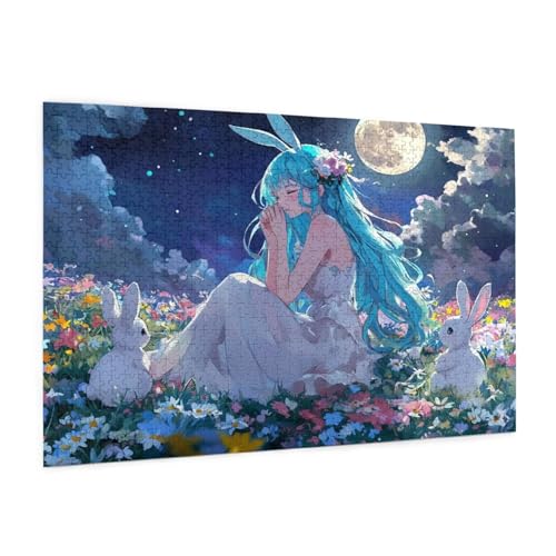 Anime Puzzle 2000 Teile Erwachsene Puzzle Mädchen Muster Design mit Geschenkbox-Verpackung als Geschenk für Frauen, Anspruchsvolle Familienaktivität für Anfänger, Zimmer Deko 99 x 70 cm -123y Anime Puzzle 2000 Teile Erwachsene Puzzle Mädchen Muster Design mit Geschenkbox-Verpackung als Geschenk für Frauen, Anspruchsvolle Familienaktivität für Anfänger, Zimmer Deko 99 x 70 cm -123y von Zyupwjyy