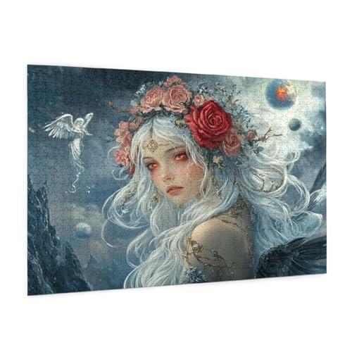 Anime Puzzle 300 Teile Erwachsene Puzzle Mädchen Muster Design mit Geschenkbox-Verpackung als Geschenk für Frauen, Anspruchsvolle Familienaktivität für Anfänger, Zimmer Deko 40 x 28 cm -130y Anime Puzzle 300 Teile Erwachsene Puzzle Mädchen Muster Design mit Geschenkbox-Verpackung als Geschenk für Frauen, Anspruchsvolle Familienaktivität für Anfänger, Zimmer Deko 40 x 28 cm -130y von Zyupwjyy