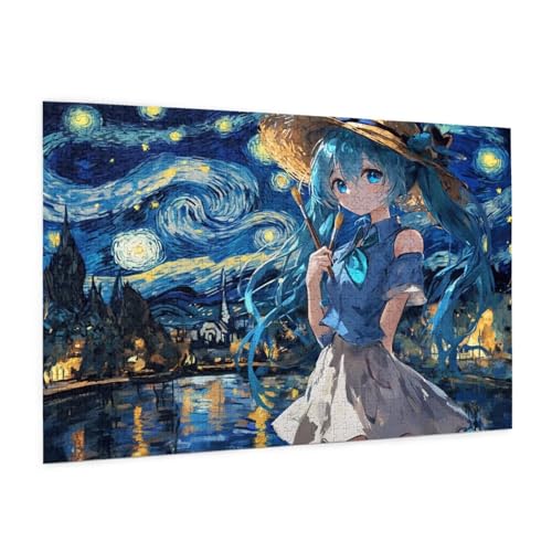 Anime Puzzle 5000 Teile Erwachsene Puzzle Mädchen Muster Design mit Geschenkbox-Verpackung als Geschenk für Frauen, Anspruchsvolle Familienaktivität für Anfänger, Zimmer Deko 105 x 156 cm -1287y Anime Puzzle 5000 Teile Erwachsene Puzzle Mädchen Muster Design mit Geschenkbox-Verpackung als Geschenk für Frauen, Anspruchsvolle Familienaktivität für Anfänger, Zimmer Deko 105 x 156 cm -1287y von Zyupwjyy
