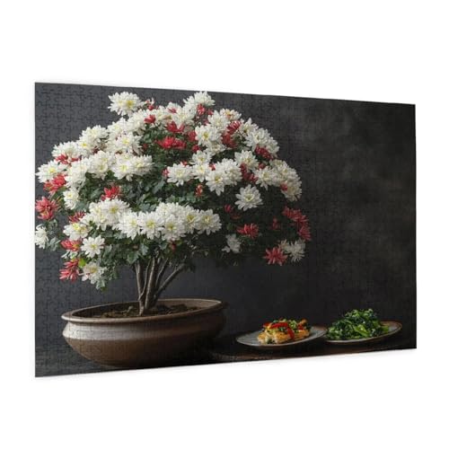 Blume Puzzle 1000 Teile Erwachsene Puzzle Küche Muster Design mit Geschenkbox-Verpackung als Geschenk für Frauen, Anspruchsvolle Familienaktivität für Anfänger, Zimmer Deko 75 x 50 cm -1731y Blume Puzzle 1000 Teile Erwachsene Puzzle Küche Muster Design mit Geschenkbox-Verpackung als Geschenk für Frauen, Anspruchsvolle Familienaktivität für Anfänger, Zimmer Deko 75 x 50 cm -1731y von Zyupwjyy