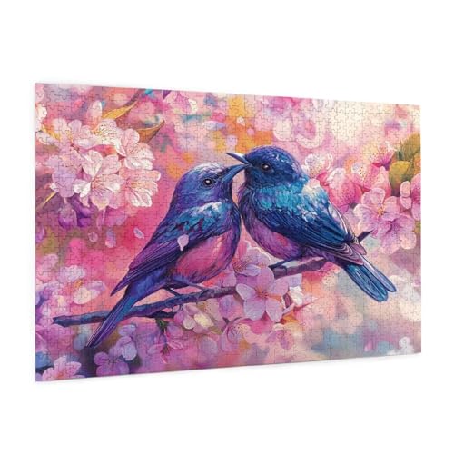 Blume Puzzle 1000 Teile Erwachsene Puzzle Tier Muster Design mit Geschenkbox-Verpackung als Geschenk für Frauen, Anspruchsvolle Familienaktivität für Erwachsene Anfänger,Zimmer Deko 75 x 50 cm -1813y Blume Puzzle 1000 Teile Erwachsene Puzzle Tier Muster Design mit Geschenkbox-Verpackung als Geschenk für Frauen, Anspruchsvolle Familienaktivität für Erwachsene Anfänger,Zimmer Deko 75 x 50 cm -1813y von Zyupwjyy