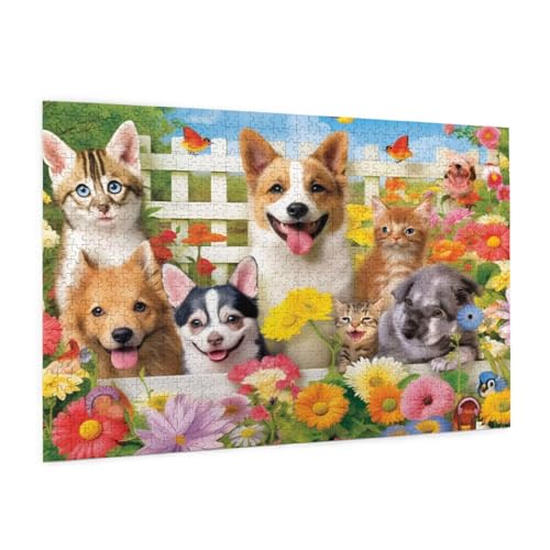 Blume Puzzle 2000 Teile Erwachsene Puzzle Bauernhof Muster Design mit Geschenkbox-Verpackung als Geschenk für Frauen, Anspruchsvolle Familienaktivität für Anfänger, Zimmer Deko 99 x 70 cm -619y Blume Puzzle 2000 Teile Erwachsene Puzzle Bauernhof Muster Design mit Geschenkbox-Verpackung als Geschenk für Frauen, Anspruchsvolle Familienaktivität für Anfänger, Zimmer Deko 99 x 70 cm -619y von Zyupwjyy