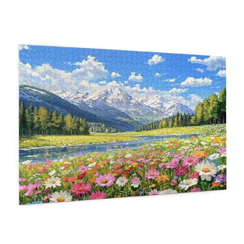 Blume Puzzle 2000 Teile Erwachsene Puzzle Landschaft Muster Design mit Geschenkbox-Verpackung als Geschenk für Frauen, Anspruchsvolle Familienaktivität für Anfänger, Zimmer Deko 99 x 70 cm -509y Blume Puzzle 2000 Teile Erwachsene Puzzle Landschaft Muster Design mit Geschenkbox-Verpackung als Geschenk für Frauen, Anspruchsvolle Familienaktivität für Anfänger, Zimmer Deko 99 x 70 cm -509y von Zyupwjyy