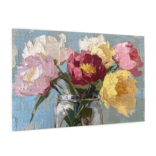 Blume Puzzle 2000 Teile Erwachsene Puzzle Retro Muster Design mit Geschenkbox-Verpackung als Geschenk für Frauen, Anspruchsvolle Familienaktivität für Anfänger, Zimmer Deko 99 x 70 cm -1766y Blume Puzzle 2000 Teile Erwachsene Puzzle Retro Muster Design mit Geschenkbox-Verpackung als Geschenk für Frauen, Anspruchsvolle Familienaktivität für Anfänger, Zimmer Deko 99 x 70 cm -1766y von Zyupwjyy