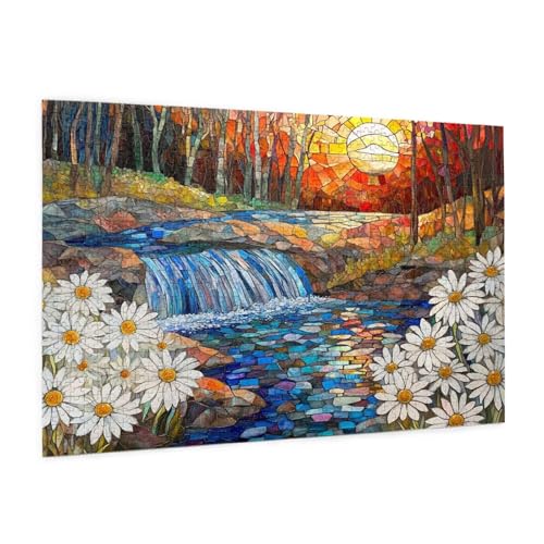 Blume Puzzle 2000 Teile Erwachsene Puzzle Wald Muster Design mit Geschenkbox-Verpackung als Geschenk für Frauen, Anspruchsvolle Familienaktivität für Erwachsene Anfänger,Zimmer Deko 99 x 70 cm -1737y Blume Puzzle 2000 Teile Erwachsene Puzzle Wald Muster Design mit Geschenkbox-Verpackung als Geschenk für Frauen, Anspruchsvolle Familienaktivität für Erwachsene Anfänger,Zimmer Deko 99 x 70 cm -1737y von Zyupwjyy