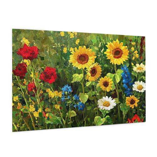 Blume Puzzle 300 Teile Erwachsene Puzzle Landschaft Muster Design mit Geschenkbox-Verpackung als Geschenk für Frauen, Anspruchsvolle Familienaktivität für Anfänger, Zimmer Deko 40 x 28 cm -514y Blume Puzzle 300 Teile Erwachsene Puzzle Landschaft Muster Design mit Geschenkbox-Verpackung als Geschenk für Frauen, Anspruchsvolle Familienaktivität für Anfänger, Zimmer Deko 40 x 28 cm -514y von Zyupwjyy