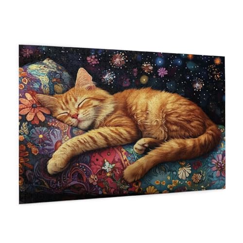 Blume Puzzle 5000 Teile Erwachsene Puzzle Katze Muster Design mit Geschenkbox-Verpackung als Geschenk für Frauen, Anspruchsvolle Familienaktivität für Anfänger, Zimmer Deko 105 x 156 cm -1805y Blume Puzzle 5000 Teile Erwachsene Puzzle Katze Muster Design mit Geschenkbox-Verpackung als Geschenk für Frauen, Anspruchsvolle Familienaktivität für Anfänger, Zimmer Deko 105 x 156 cm -1805y von Zyupwjyy