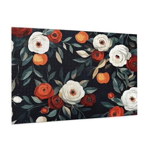 Blume Puzzle 5000 Teile Erwachsene Puzzle Landschaft Muster Design mit Geschenkbox-Verpackung als Geschenk für Frauen, Anspruchsvolle Familienaktivität für Anfänger, Zimmer Deko 105 x 156 cm -1755y Blume Puzzle 5000 Teile Erwachsene Puzzle Landschaft Muster Design mit Geschenkbox-Verpackung als Geschenk für Frauen, Anspruchsvolle Familienaktivität für Anfänger, Zimmer Deko 105 x 156 cm -1755y von Zyupwjyy