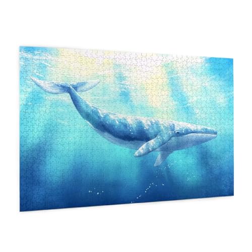 Delphin Puzzle 300 Teile Erwachsene Puzzle Tier Muster Design mit Geschenkbox-Verpackung als Geschenk für Frauen, Anspruchsvolle Familienaktivität für Anfänger, Zimmer Deko 40 x 28 cm -1661y Delphin Puzzle 300 Teile Erwachsene Puzzle Tier Muster Design mit Geschenkbox-Verpackung als Geschenk für Frauen, Anspruchsvolle Familienaktivität für Anfänger, Zimmer Deko 40 x 28 cm -1661y von Zyupwjyy