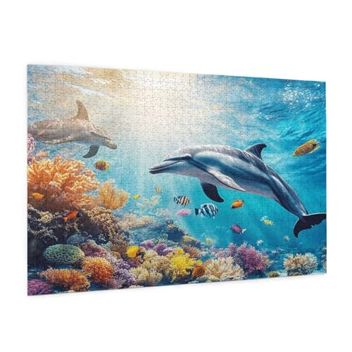 Delphin Puzzle 5000 Teile Erwachsene Puzzle Tier Muster Design mit Geschenkbox-Verpackung als Geschenk für Frauen, Anspruchsvolle Familienaktivität für Anfänger, Zimmer Deko 105 x 156 cm -1663y Delphin Puzzle 5000 Teile Erwachsene Puzzle Tier Muster Design mit Geschenkbox-Verpackung als Geschenk für Frauen, Anspruchsvolle Familienaktivität für Anfänger, Zimmer Deko 105 x 156 cm -1663y von Zyupwjyy