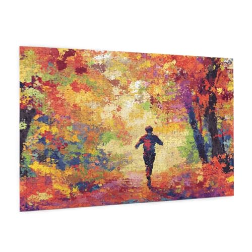 Fallen Puzzle 1000 Teile Erwachsene Puzzle Wald Muster Design mit Geschenkbox-Verpackung als Geschenk für Frauen, Anspruchsvolle Familienaktivität für Erwachsene Anfänger,Zimmer Deko 75 x 50 cm -971y Fallen Puzzle 1000 Teile Erwachsene Puzzle Wald Muster Design mit Geschenkbox-Verpackung als Geschenk für Frauen, Anspruchsvolle Familienaktivität für Erwachsene Anfänger,Zimmer Deko 75 x 50 cm -971y von Zyupwjyy
