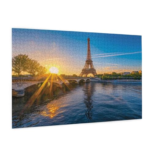 Frankreich Puzzle 2000 Teile Erwachsene Puzzle Paris Muster Design mit Geschenkbox-Verpackung als Geschenk für Frauen, Anspruchsvolle Familienaktivität für Anfänger, Zimmer Deko 99 x 70 cm -1407y Frankreich Puzzle 2000 Teile Erwachsene Puzzle Paris Muster Design mit Geschenkbox-Verpackung als Geschenk für Frauen, Anspruchsvolle Familienaktivität für Anfänger, Zimmer Deko 99 x 70 cm -1407y von Zyupwjyy