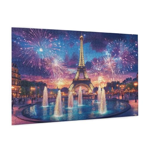 Frankreich Puzzle 5000 Teile Erwachsene Puzzle Paris Muster Design mit Geschenkbox-Verpackung als Geschenk für Frauen, Anspruchsvolle Familienaktivität für Anfänger, Zimmer Deko 105 x 156 cm -1406y Frankreich Puzzle 5000 Teile Erwachsene Puzzle Paris Muster Design mit Geschenkbox-Verpackung als Geschenk für Frauen, Anspruchsvolle Familienaktivität für Anfänger, Zimmer Deko 105 x 156 cm -1406y von Zyupwjyy